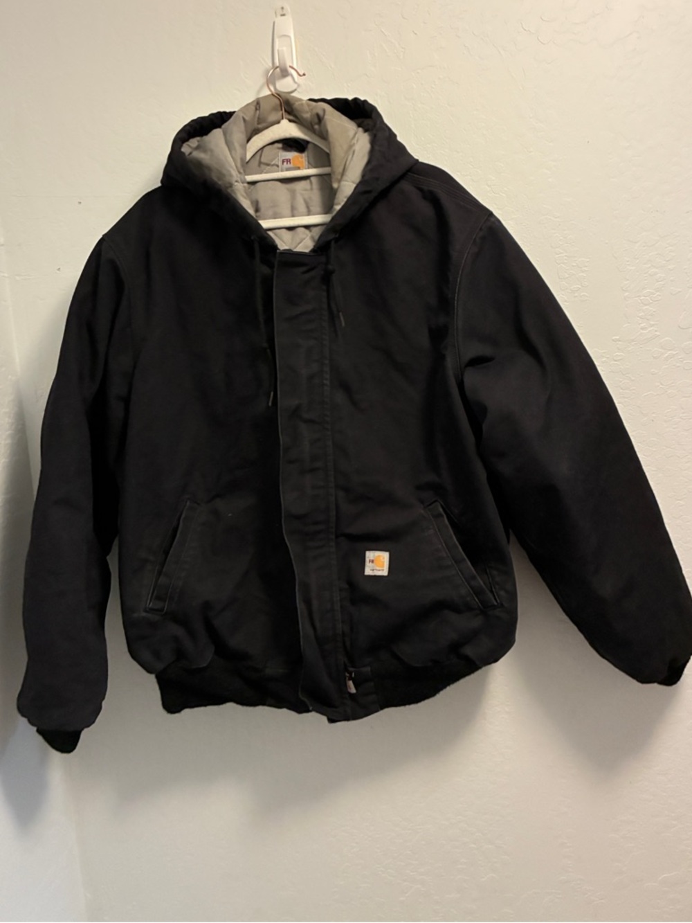 Carhartt Men's Flame Resistant Duck Quilt Lined Active Jacket